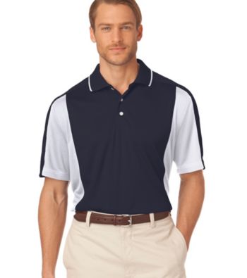 Chaps® Men's Short Sleeve 'Torry Pines' Color Block Golf Polo