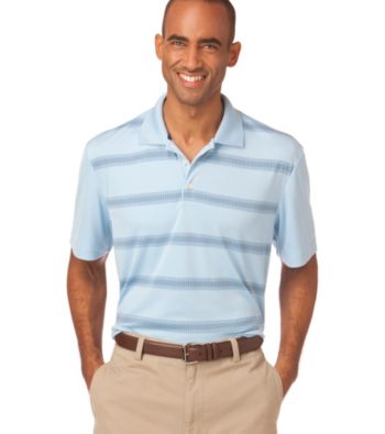 Chaps® Men's Birdie Short Sleeve Caddie Print Golf Polo