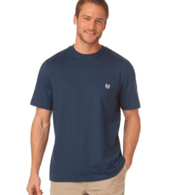 Chaps® Men's Short Sleeve Sea Cliff Pocket Tee