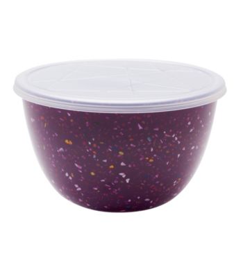 Zak Designs® Confetti Pub Grape Mix and Serve Bowl w/lid