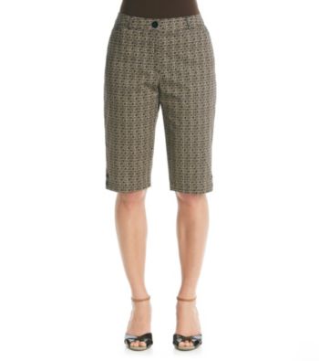 Briggs New York® Traditional Waistband All Over Print Skimmer