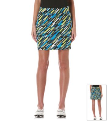 PGA TOUR® Ladies Print Knit Skort