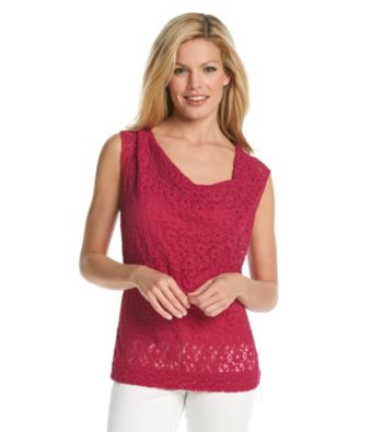 Skye's The Limit® Pinched Cowl Neck Woven Top