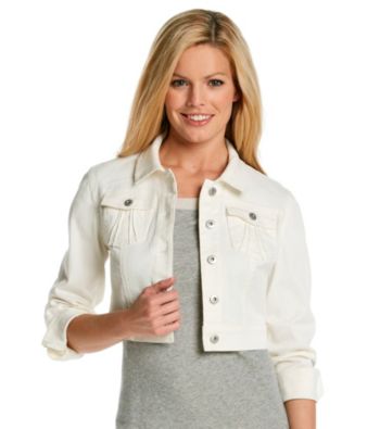 Skye's The Limit® Solid Short Denim Jacket