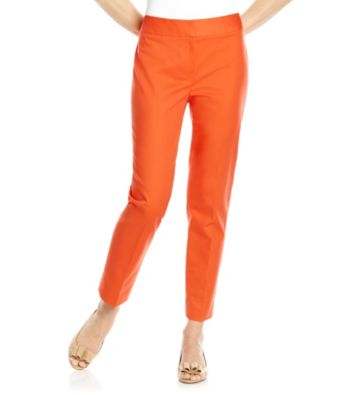 Evan-Picone® Solid Skinny Ankle Pant