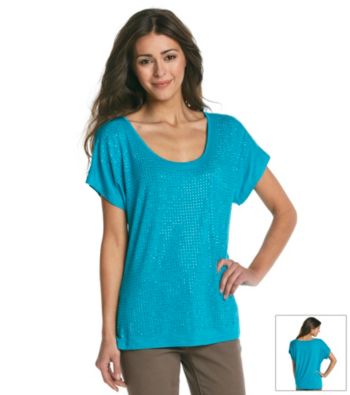 Oneworld® Studded Boxy Tee