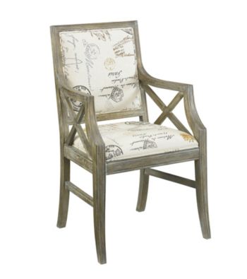 Hammary Hidden Treasures Script Accent Chair