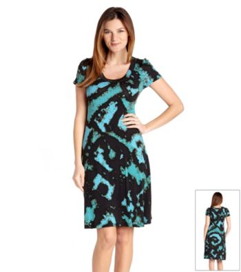 Karen Kane® Tie-Dye A Line Dress