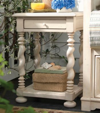 Paula Deen® Linen Finish Sweet Tea Side Table