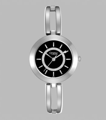 Caravelle® by Bulova Women's Crystal Bangle Watch