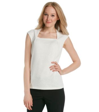Kasper® Plus Size Square Neck Cami