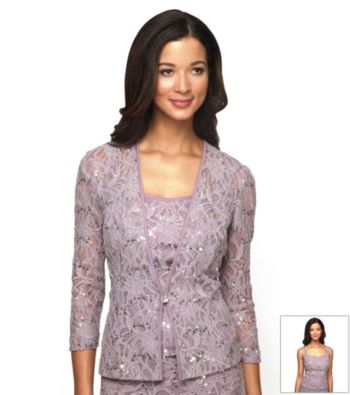Alex Evenings® Lace Twinset