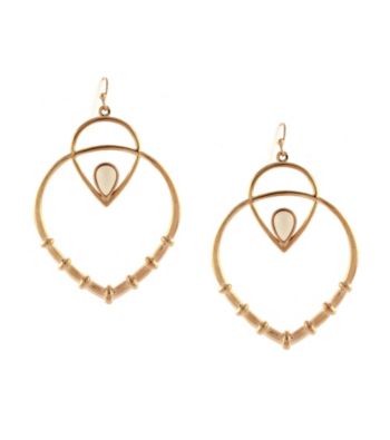 Jessica Simpson Desert Rose Drop Earrings