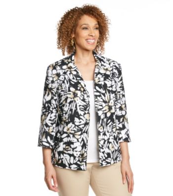 Alfred Dunner® Plus Size Textured Jacket
