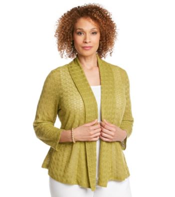 Ruby Rd.® Plus Size Zig Zag Cardigan