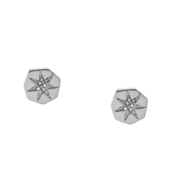Vince Camuto™ Silvertone Starburst Mini Stud Earrings