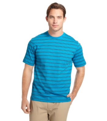 Izod® Men's Short Sleeve Striped Crewneck Polo