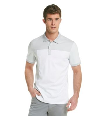 Calvin Klein Men's Short Sleeve 3 Button Polo