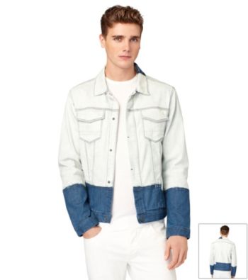 Calvin Klein Jeans® Men's Light Wash Ombre Jean Jacket