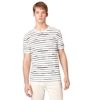 Calvin Klein Jeans® Men's Blue Short Sleeve Graphic Archive Tee