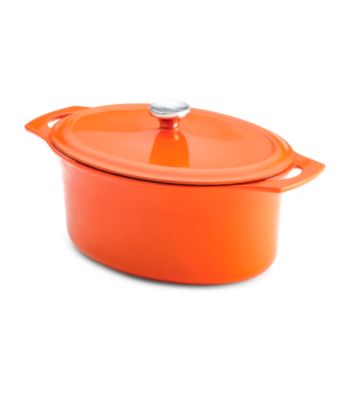 Rachael Ray® Orange Cast Iron Covered Casserole
