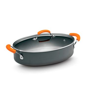 Rachael Ray® Hard Anodized II 5-Quart Covered Oval Saute pan