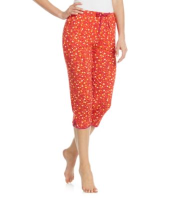 DKNY® Knit Capris - Siren Ditsy