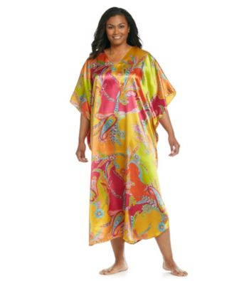 Winlar® Long Caftan - Yellow Multi