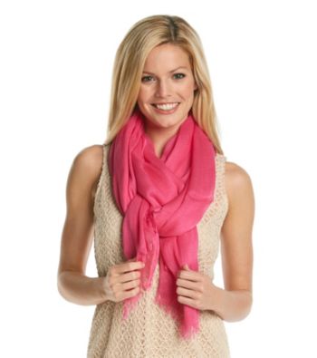 Collection 18 Disco Pink Gauzy Solid Wrap