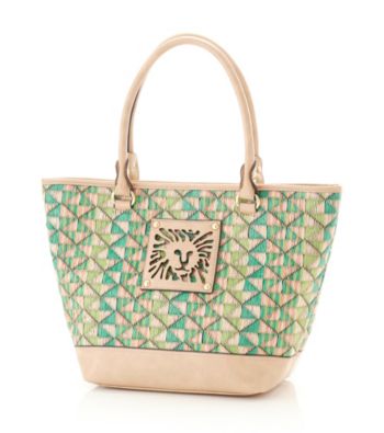 AK Anne Klein® Granny Smith Tropical Punch Medium Tote