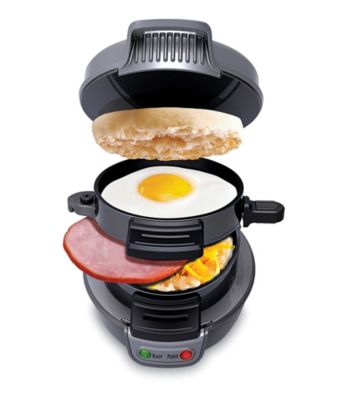 Hamilton Beach 25475 SLV Breakfast Sandwich Maker