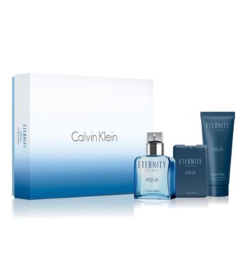 Calvin Klein ETERNITY AQUA for Men Gift Set (A $122 Value)