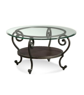 Bassett® Mirror Company Dauphine Wrought Iron Cocktail Table