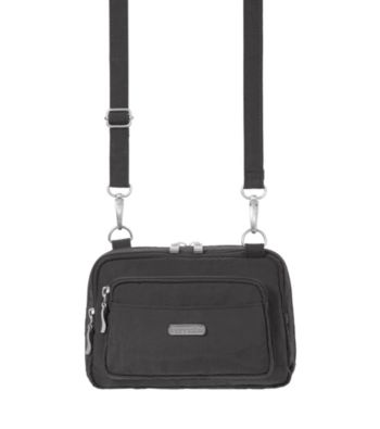 Bagallini Triple Zip bagg Crossbody