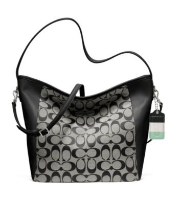 COACH LEGACY WEEKEND SIGNATURE C SHOULDER BAG