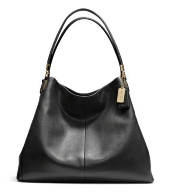 COACH MADISON LEATHER PHOEBE SHOULDER BAG