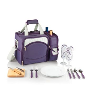 Picnic Time® Malibu - Aviano 12-can Insulated Cooler with Deluxe Picnic Service