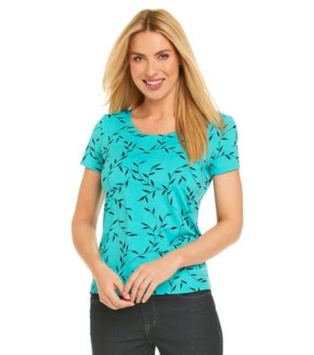 Notations® Vine Print Tee