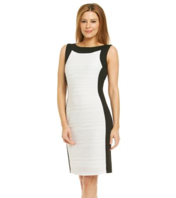 Calvin Klein Colorblock Sheath Dress