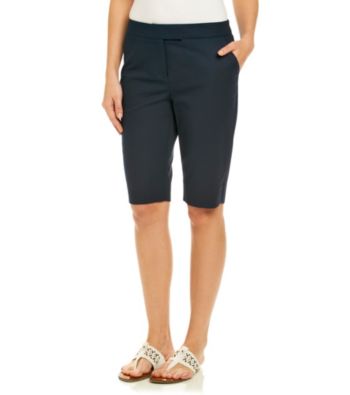 Rafaella® Extended Tab Curvy Fit Bermuda Short