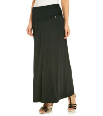 Calvin Klein Solid Maxi Skirt