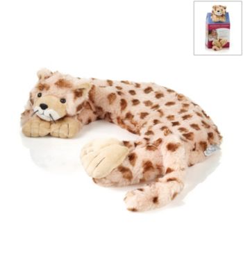 DreamTime® Spa Comforts Tan Lounging Leopard Aromatherapy Wrap