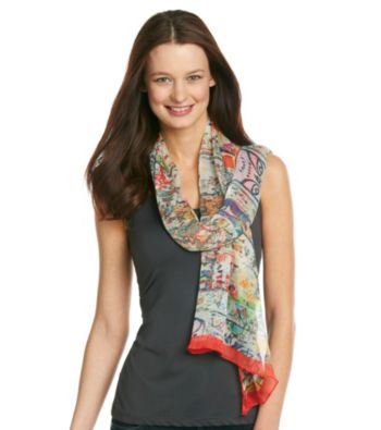 Basha Multi Digital Photogrphy Graphic Neckwrap