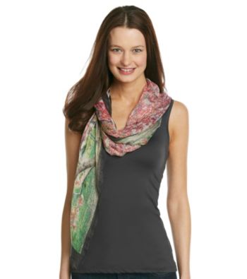 Basha Multi Digital Photography Floral Neckwrap