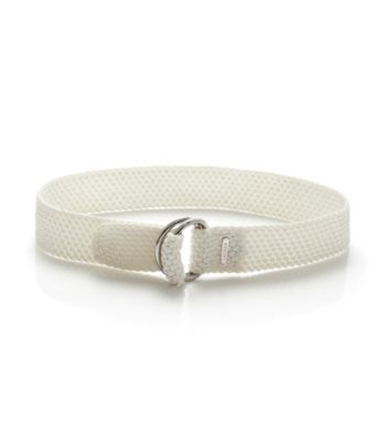 Lauren Ralph Lauren White Nylon Cord Belt