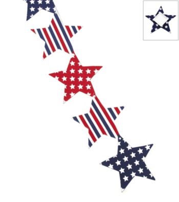 LivingQuarters Cotton Star Print Runner