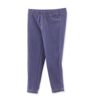 Little Miss Attitude Girls' 2T-6X Denim Leggings