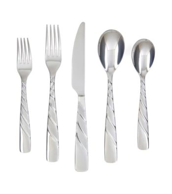 Farberware® 20-pc. Wasabi Sand Flatware Set