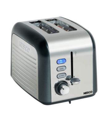 Nesco® Stainless Steel Two Slice Toaster