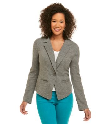 Relativity® Casual Slub Blazer